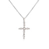 Hecheng, Crystal Shiny Zirconia Cubic Zircon Necklace Pendant Cross Jesus Christ Gold Colour Jewelry Gift for Women - Image 12