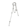 Korean Temperament Imitation Pearl Metal Chain Long Tassel C Shaped No Ear Holes Earbone Clip for Women Clip Earrings Jewelry - Image 6