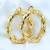 Hoop Earrings For Women Drop Earrings Dubai Gold Plated Jewelry For Wedding Party Daily Wear Jewelry Accessories Gift - Image 8