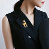 Christmas Deer Brooches For Women Men Design Year Beauty Casual Animal Brooch Pins Party Gifts - Image 5