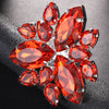 Stonefans Exaggerate Rhinestone Drop Rings for Women 2023 Drag Queen Accessories Club Crystal Ring Adjustable Jewelry Gift