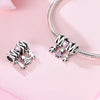 Silver Charm Bead Mother's Day Love Heart Family Charm Bead Pendant Fits Bracelet Womens Jewelry Gifts - Image 6
