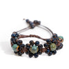Ceramic Bead Braided Bracelet with Adjustable 12 to 28 cm Length - Image 7