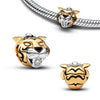 Silver The Twelve Zodiac Signs Cat Flower Earrings Pendant Necklace For Women's Jewelry Birthday Gift - Image 29
