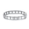 Hapiship Family 9mm Width Star Heart Itanlian Elastic Charm Bracelet Women's Jewelry Stainless Steel Bangle - Image 10