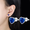Silver Hollow Butterfly Stud Earrings For Women Jewelry Accessories Prevent Allergies - Image 8