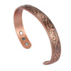 Magnetic bracelet Vintage Flower Ring Bracelet set Adjustable bracelet for men and women - Image 4