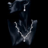Zakol Zircon Earrings Necklace Jewelry Set Crystal Dubai Wedding Party Jewelry - Image 6