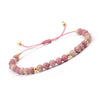 4 mm Beaded Bracelet with Braided Adjustable Cord - Image 8