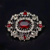 Sparkling Geometric Crystal Full Rhinestone Brooches For Women Unisex Vintage Zircon Pin Jewelry Gift Party Office - Image 6