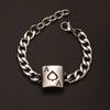 Medieval Norse Viking Rune Wolf Bracelet Man Stainless Steel Valknut Witch Knot Compass Bracelet for Men Scandinavian Jewelry - Image 17