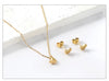 Necklaces Jewelry Sets For Women Girls Stainless Steel Pendant Necklaces And Earrings 2 Pieces Sets Wedding Party Jewelry Gifts - Image 43