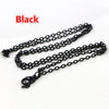 5pcs/lot 4 3mm Diameter 50 cm 70cm Length 8 Colors Plated Handmade Flattened Chain Necklace Connector For Charms Base and Tray - Image 11