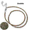 Faceted Gemstones Necklace 2mm Beads Quartz Crystal Tourmaline Lapis Shining Stone Beaded Necklace Choker Jewelry - Image 18