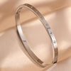 Zakol 5/1pcs Stainless Steel Bracelet With Shiny Zircon Stacking Jewelry Birthday Party Gift for Women - Image 13
