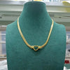 3316L Stainless Steel Jewelry Vintage Minimalism Lovers Love Heart Cuban Chain Choker Necklaces Pendants For Women - Image 2