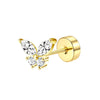 Surgical Steel Cartilage Studs Earrings Earring Set Flat Back Helix Tragus Piercing Jewellery for Women - Image 11
