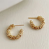 Zinc Alloy Drop Hoop Earrings in Gold-Tone and Silver-Tone Styles - Image 16