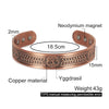 Copper Bracelet Yggdrasil Viking Adjustable Magnetic Bangles Arthritis Relief High Magnet Jewelry Resizable - Image 4