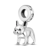 Silver Dog Charms French Bulldog Poodle German Shepherd Beagle Dachshund Pendants Fit Bracelets DIYJewelry Gift - Image 34