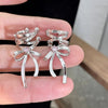 Y2K Girls Ribbon Aesthetics Ear Clips Ballet Style Ribbon Bow-Knot Ear Cuff Women Korean Kpop Earring Jewelry Gifts - Image 2