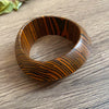 1/3 pcs Round Star Rivet Wood Bangles for Women Retro Ethnic Chunky Wristbands Punk Hip Pop Geometric Hand Jewelry F - Image 14