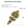 Shining Bohemia Brooch For Delicate Woman Retro Gold Silver Color Flower Metal Pin Bridal Jewelry Ethnic Wedding Gift - Image 6