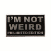 "I'm Not Weird I'm Limited Edition" Cute Enamel Pin, Daily Wear Brooch for Backpacks and Clothing, Unisex Metal Badge - Image 2