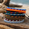 Noter Ethnic Men Rope Bracelet Selected Fabric Handmade Adjustable Charm Braslet Bohemian Wrist Accessory Jewelry - Image 1