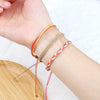 Classic Handmade Braided Bracelets for Women Men Color Waxed Thread Braid Wristband Charm Bracelet Adjustable Jewelry Gifts - Image 3
