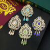 Gold Color Caftan Brooch for Women Moroccan Wedding Dress Jewelry Turkish Arabic Crystal Hijab Lapel Flower Brooch Pins - Image 1
