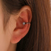 1 Pc Vivilady Autumn/Winter Christmas Snowflake Zircon Clip Earring for Women Jewelry Minimalist Accessories - Image 15
