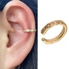 1Pc Hollow Geometry Rainbow CZ Cuff Wrap Clip On Earrings Women Girls Climber Ear Cartilage Bone Clips Fake Earring Non Piercing - Image 7