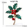 12 Birthday Flower Brooches For Women Unisex Beautiful Enamel Flowers Party Casual Brooch Pins Jewelry Gifts - Image 13