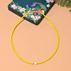 Shell Star Crystal Choker Necklace for Women Faceted Bead Collares Summer Jewelry Moon Girl Design - Image 10