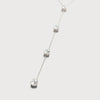 Stonefans Simple Crystal Clavicle Chain Necklace Jewelry for Women 2024 Metal Long Chain Choker Dress Accessories Gift