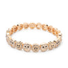 Joldhaf Gold Color Happy Bangle For Women Inlaid Diamond Elastic Bracelets Dice Hand Accessory - Image 27