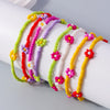 Aihua 1pc Colorful Small Flower Anklet Bohemia Handmade Multi Beaded Rice Beads Ankle Bracelet For Women Beach Jewelry Gifts - Image 4