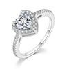 Adjustable Solitaire Rings for Women Bridal Classic Silver Color +Cubic Zirconia Wedding Engagement Marriage Ring Jewelry - Image 12