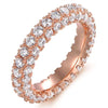 Promise Wedding Ring for Women Micro Paved Cubic Zirconia Simple Versatile Engagement Proposal Ring Party Jewelry - Image 3