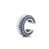 1PC Double Layer Round C Shape Ear Clip On Earrings Woman Fake Piercing Ear Cuff Zircon Geometric Jewelry Gold Silver Color - Image 11