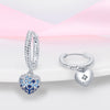 Women's Silver Snowflake Christmas Sparkling Zircon Winter Earrings Fit For Engagement Parties Jewelry - Image 6