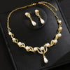 Ladies' Design, Imitation Pearl Necklace, Earrings, Jewelry Set Suitable for Weddings, Gatherings, Holidays, Gifts - Image 2