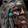 Personality Creative Celtic Tribe Chief Wolf Head Totem Vintage Ring for Men Domineering Punk Ring Party Jewelry Gift - Image 2