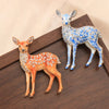 Baroque Rose, Pumpkin, Reindeer, and Whale Design Brooches for Men and Women, Jewelry and Accessories - Image 3