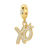 Charm Bead Pendent Silver Gold Series Butterfly Firefly Earth Airplane Charm Fit Bracelet Bangle Woman Jewelry Gift - Image 27