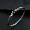 Rope Chain Bracelet for Women Stainless Steel Bangle Gold/Silver Color Bangle Gift Jewelry Accessories - Image 4
