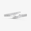 Dplaopa Silver Gold Open CZ Zircon Adjustable Slim Line Women Ring Jewelry Rock Punk Jewels - Image 2