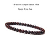 4 mm Stone Bead Bracelet with Multiple Color Options - Image 34