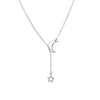 Simple Moon Star Pendant Choker Necklace Simple Gold Color Alloy Charm Chain Collares Necklace For Women Party Jewelry - Image 7
